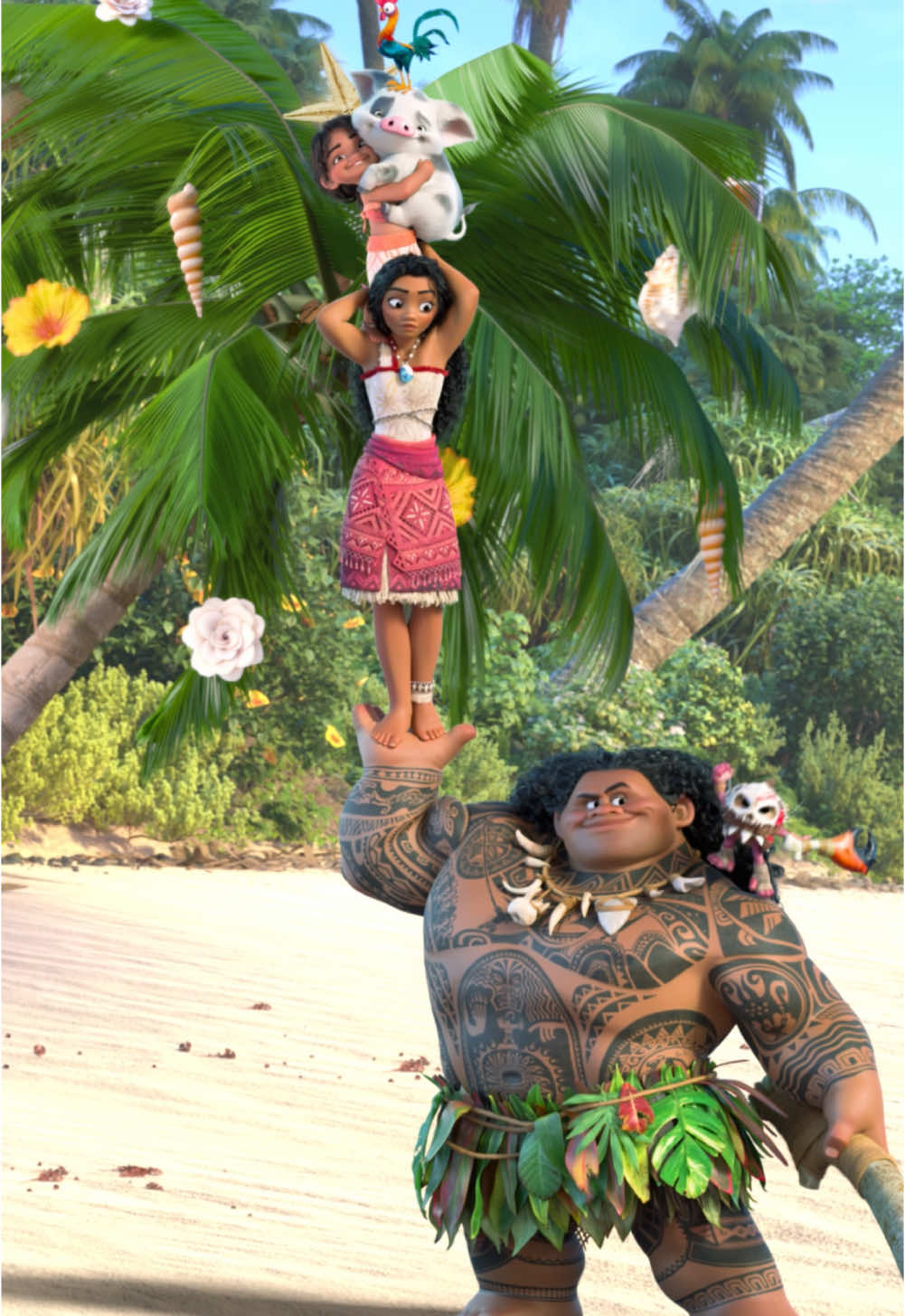 Wishing everyone a bright holiday season 🌴✨ #Moana2