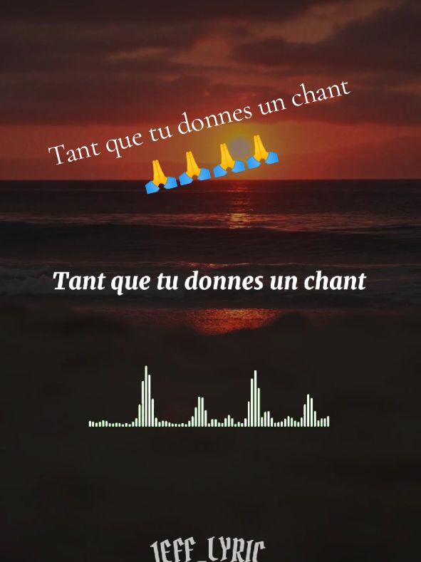 Tant que tu donnes un chant🙏🙏🙏🙏 #fypage #fypシ゚viral #adorasyon #église #legliz #church #levanjil #levanjilhaitien #louange louangeadoration #haitiantiktok #bondyefidel #bondye #adore #pourtoi #kozekretyen #musiquechretienne #chants #pourtoi #jeff_lyric #chant #tiktokchretien #tiktokchretienne #musiquechretienne #tiktokedit #chansonchretienne #christiantiktok #christian #lyricvideo #gospel 