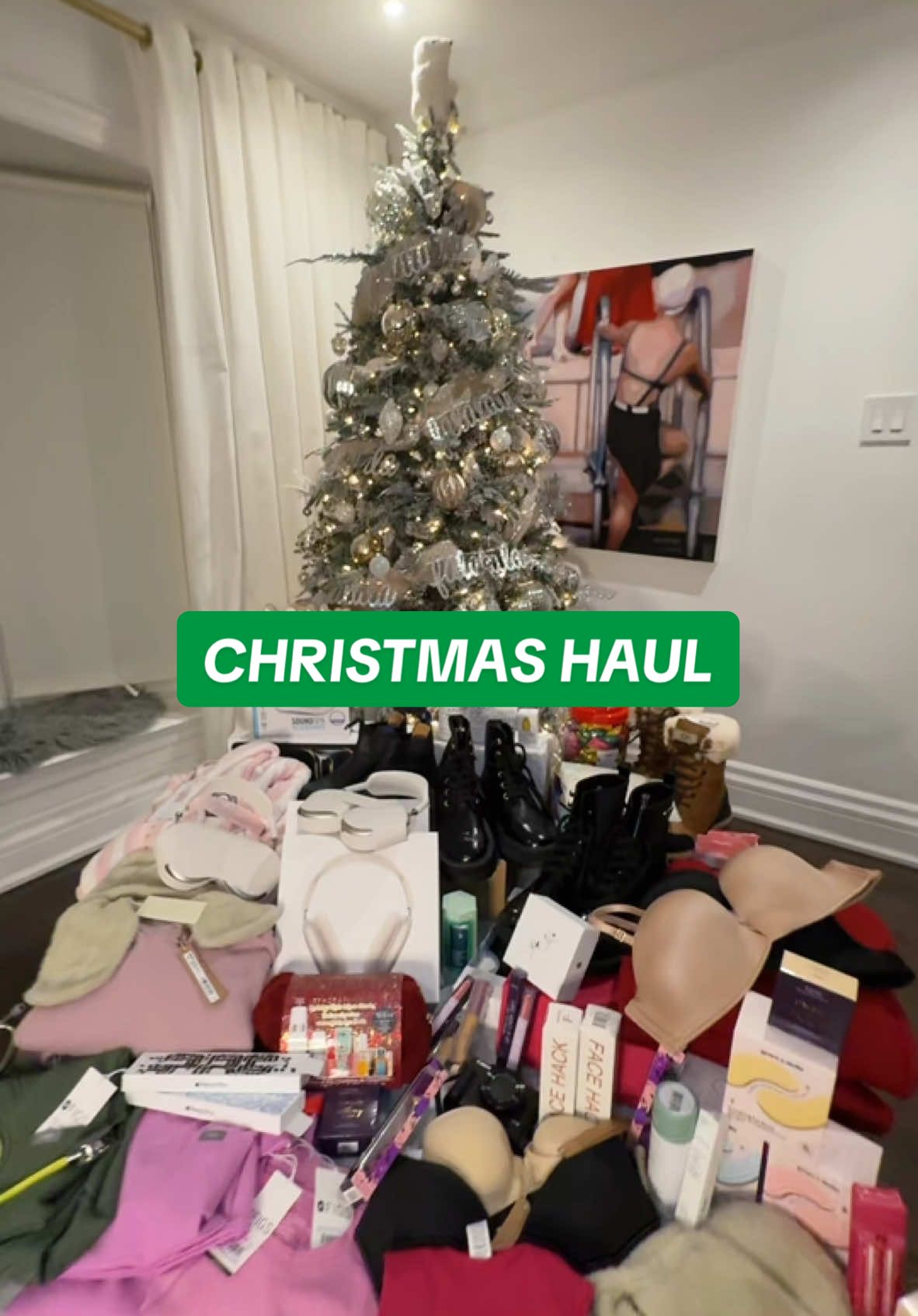 Christmas haul🤍🎄#twins #haul #christmas #christmashaul 