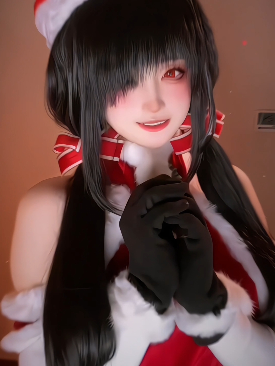 christmas skin🎄 #kurumi #kurumitokisaki #datealive #fyp #cosplay 