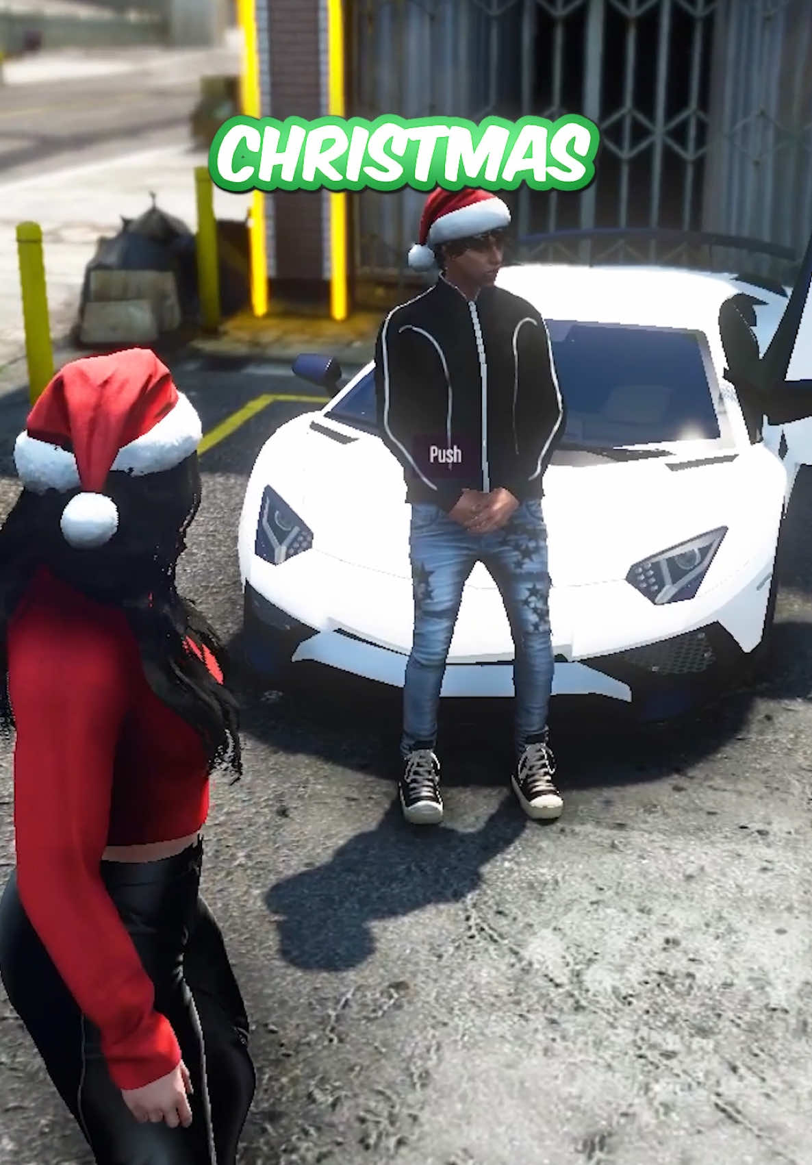 I upgraded cars for free for Christmas #gta #fivem #gtarp #gaming #Christmas 