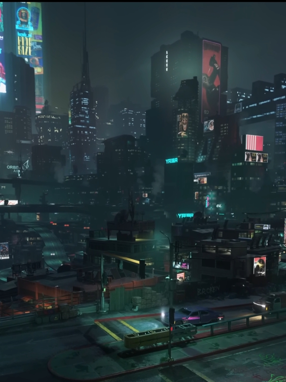 What do you feel? 🌃 #cyberpunk2077 #cyberpunk #ambience #fyp