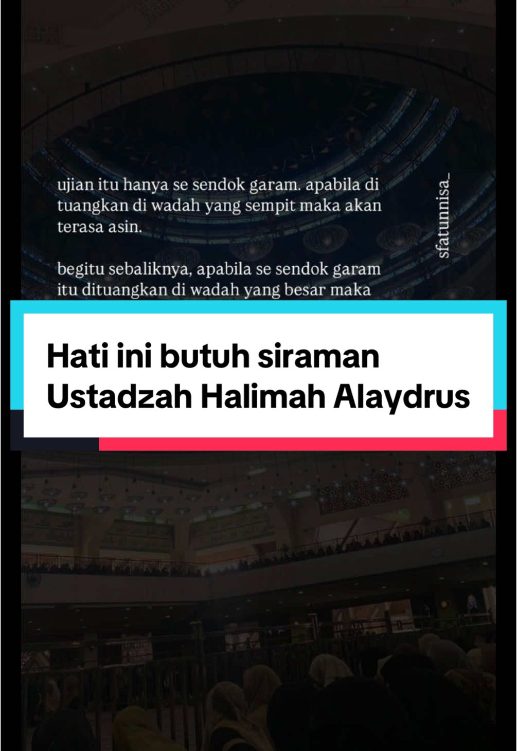 Terimakasih teman2 udah noted isi kajian.  Semoga Rindu akan berujung temu bisa dateng ke kajian yg di Indramayu atau Cirebon🤲 #halimahalaydrus 