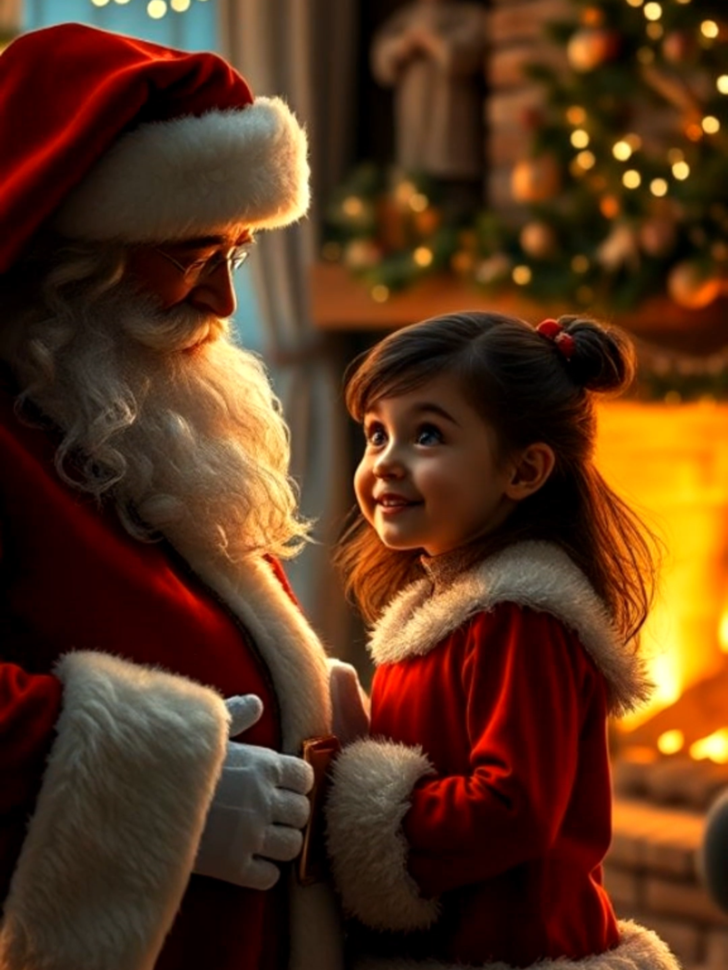 Historinha de Natal 🎅 - A noite em que Clara conheceu o Papai Noel #historia #fyp #foryoupage❤️❤️ #fypシ゚viral🖤tiktok #criança #santaclaus #natal #feliznatal #papainoel E você, tem uma historinha de Natal que aconteceu com você mesmo para contar? Conte aqui nos comentários, curta e compatilhe o vídeo com os amigos. 🎄