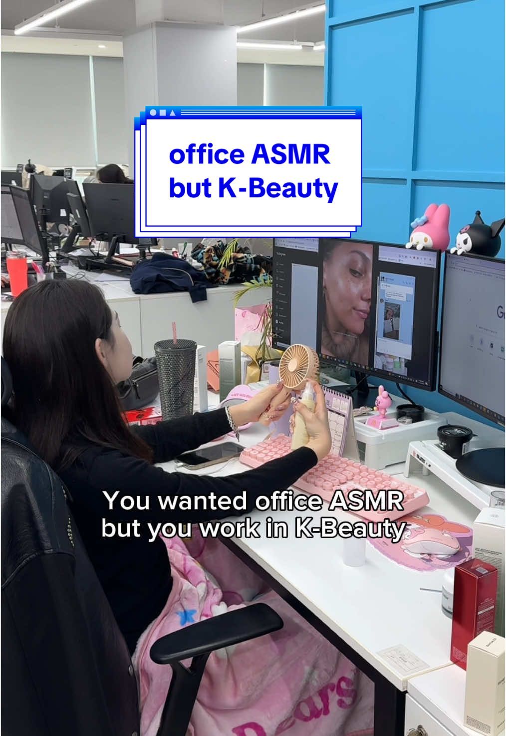 Tell me you work in K-Beauty without telling me you work in K-Beauty🫠  #kbeauty #officelife #beautyasmr #officehumor #stylekorean #stylekorean_global #asmrsound 