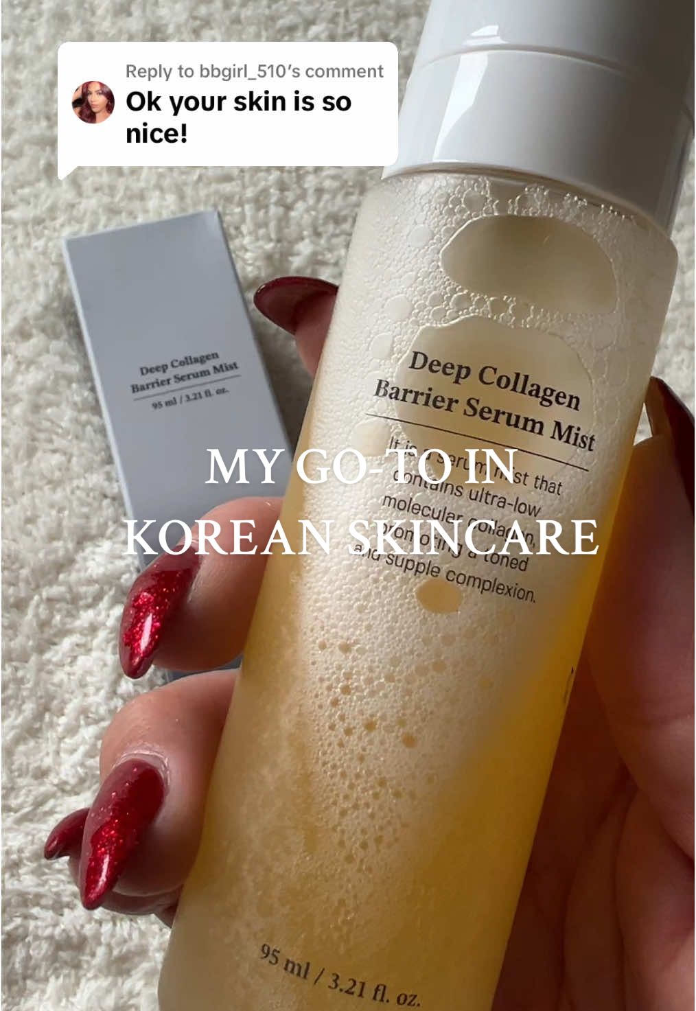 Replying to @bbgirl_510 THIS right here is my go-to. Everyday, twice a day. @cocomintbeauty  #koreanskincare #koreanskincareproducts #skincare #koreanfacemask #facemask #viralfacemask #deepcollagenmask #skin #glassskin #glassskinroutine #collagen #collagenmask #skincareroutine #beauty #beautytips #over40