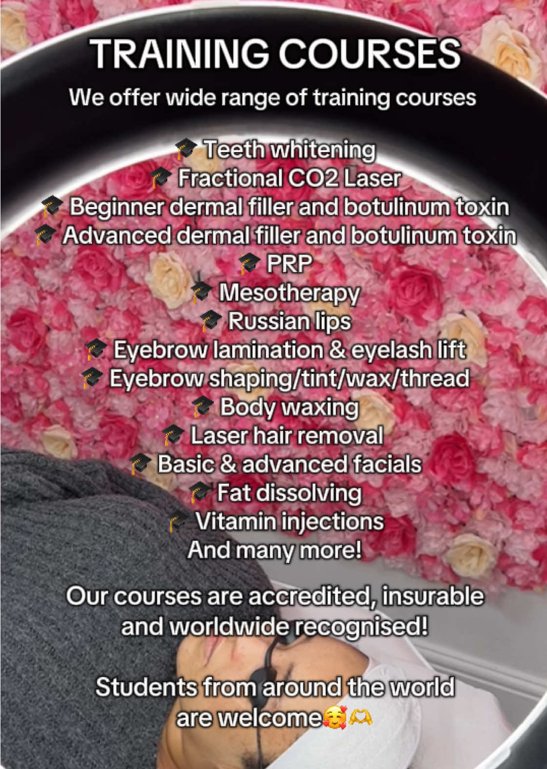 Beauty and aesthetic training courses available✨ #beautytraining #beautycourses #beautyeducation #beautyschool #beautytrainingacademy #beautyindustry #beautyacademy 