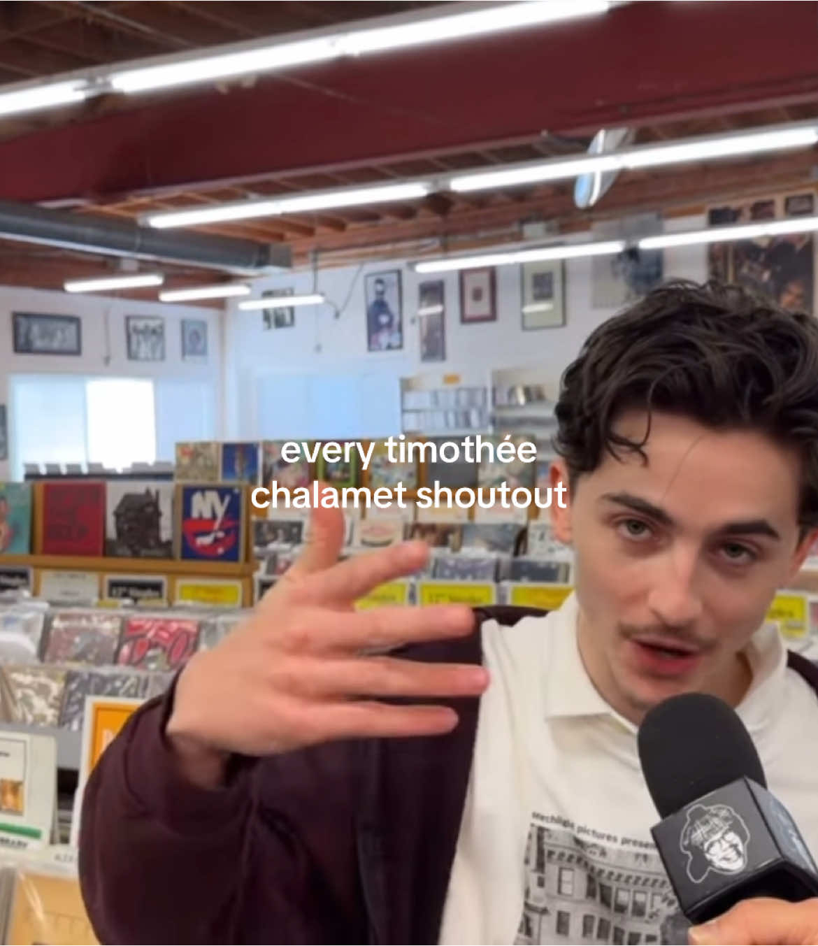it just didn’t end #timotheechalamet #timothee #nardwuar #interview #shoutout #acompleteunknown 