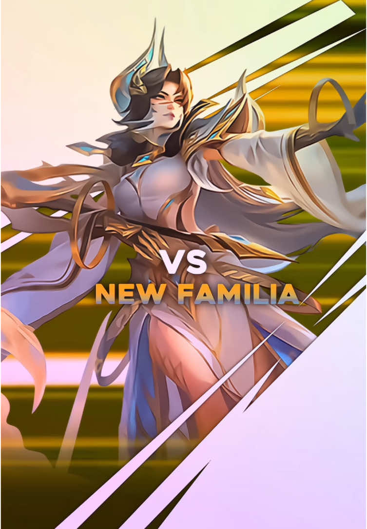 Luo yi VS New Familia😋😋 #mobilelegends_id #fyp #hazelluna 