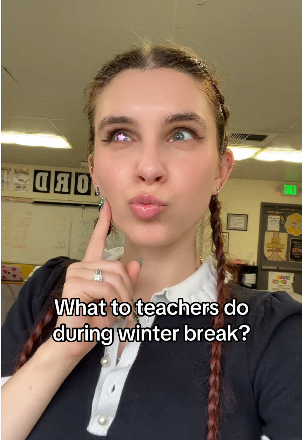 Merry Christmas, so thankful for all the love lately ❤️ #christmas #winterbreak #teachersoftiktok 