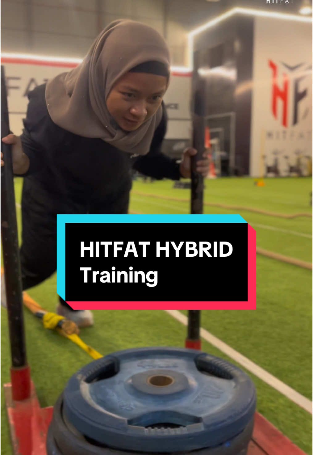 HITFAT Hybrid Training 🔥 . Training yang melibatkan cardio dan juga strength. . Korang pernah cuba tak? . #hitfat #hitfatfunctionalgym #hitfattraining #hitfattips 