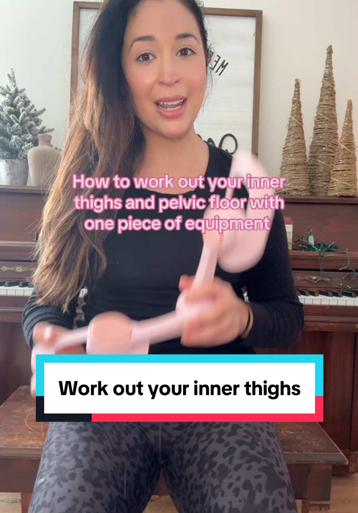 One of the best ways to work out your inner thighs and pelvic floor is with this thigh master But if you arent using it right, then you wont see the true benefits of it Grab your thigh master today and start seeing improvement! #postpartumjourney #innerthighworkout #innerthighexercise #thighmaster #pelvicfloorexercises #pelvicfloordysnfunction 