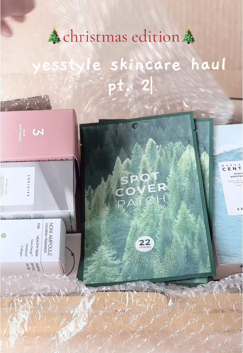 💖 so grateful for my christmas skincare haul 🥰✨ use yesstyle discount code 🎄XMAS24🎄and rewards code ✨CHARANNIKA10✨for lots of % off! ~~~~~~~~~~~~~~~~~~~~ #skincare #makeup #unboxing #kbeauty #koreanskincare #koreanmakeup #christmas #christmashaul #christmasgift #skincarehaul #makeuphaul #yesstyle #yesstylehaul #yesstyleinfluencers #beplain #numbuzin #numbuzinserum #numbuzincream #skin1004 #skin1004ampoule