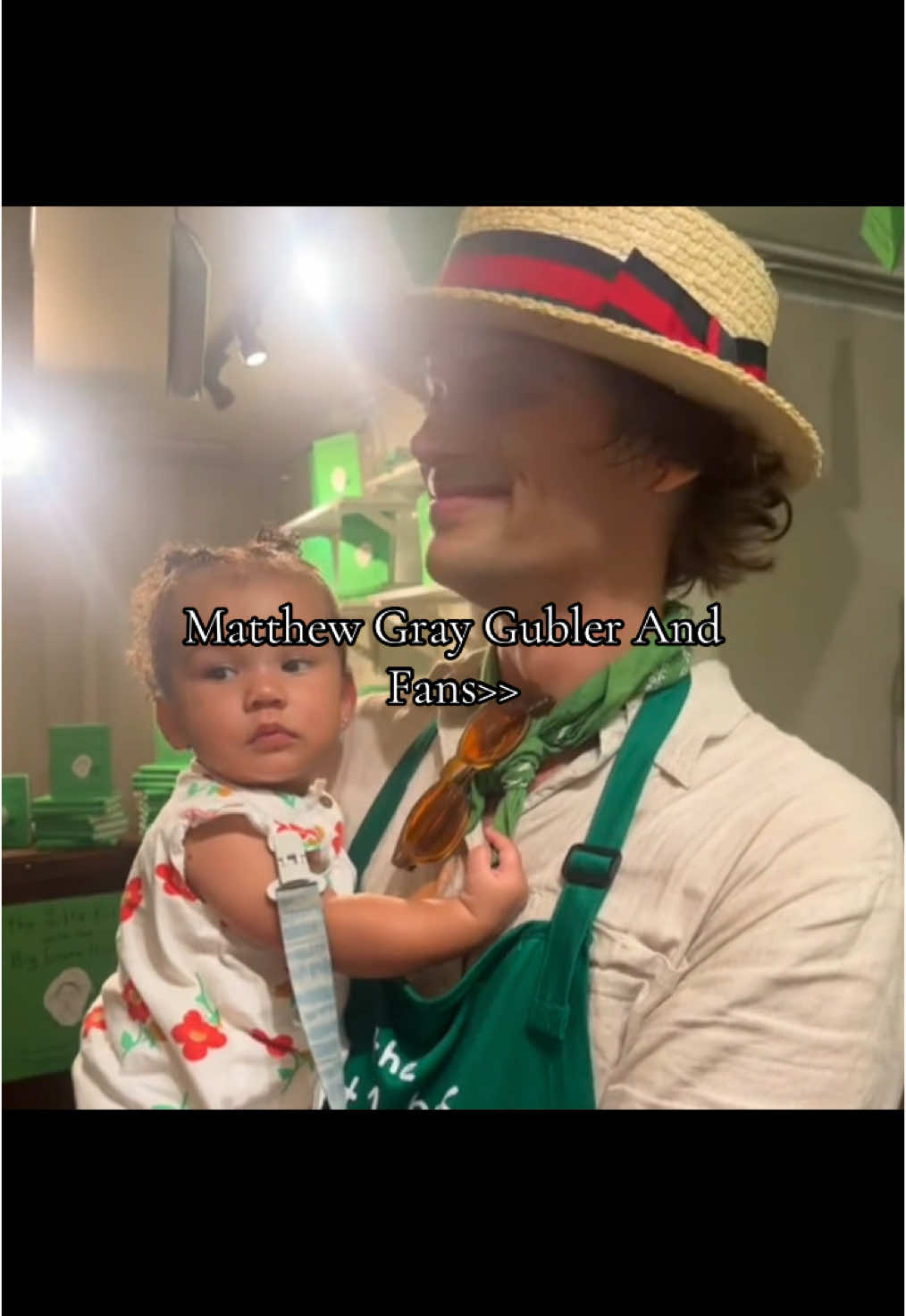 He has such a pure soul. He just radiates positivity and good vibes #matthewgraygubler 