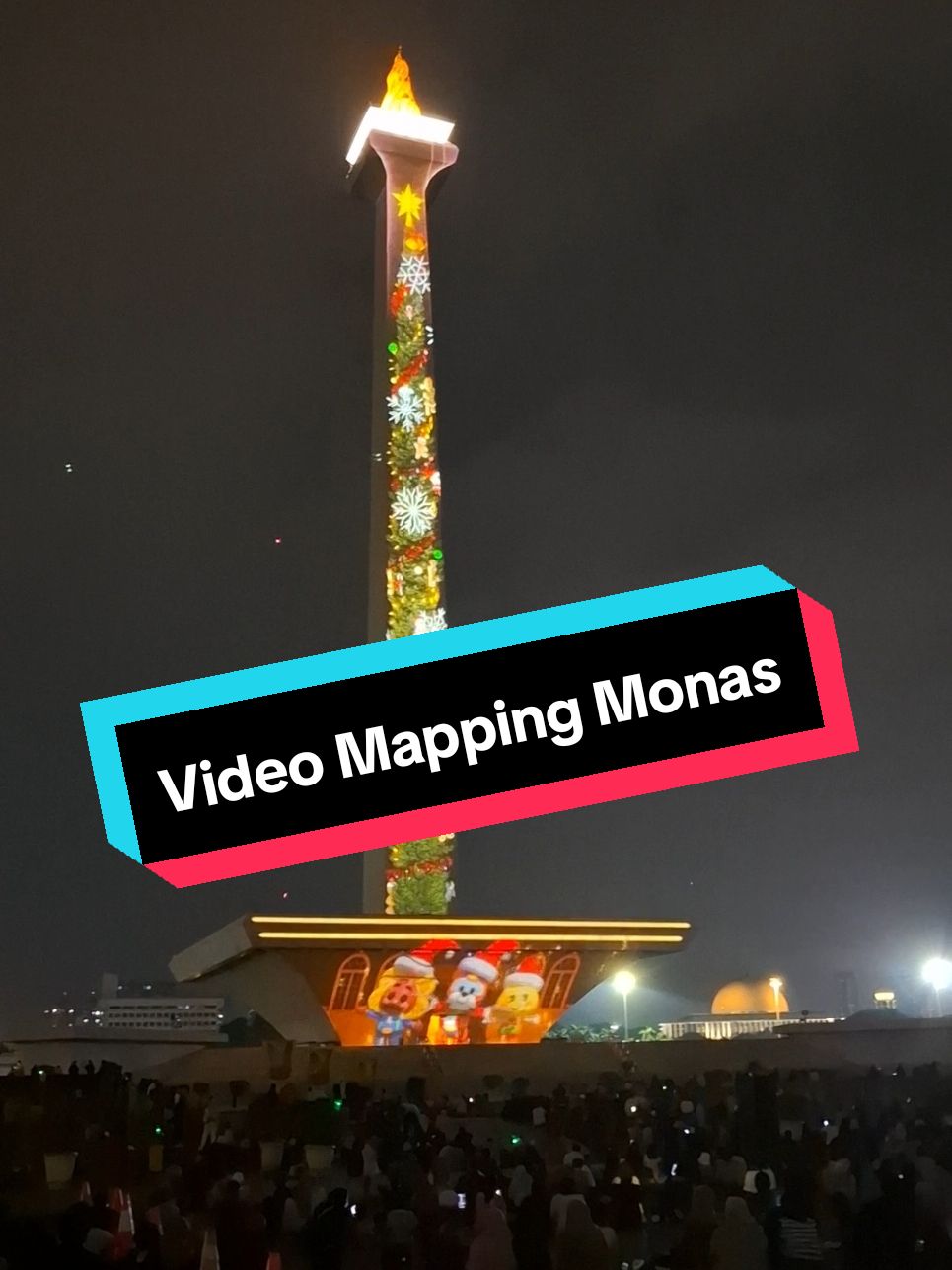 Hanya sampai tanggal 27 Desember 2024 #ayokemonas ! . #natal2024  #natal  #monas #monasjakarta #monumennasional #viral #fyp #wisatajakarta #liburan 