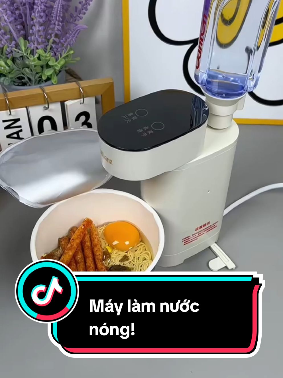 Máy làm nước nóng nhanh, nhỏ gọn, tiện lợi. #tipkit  #maydunnuoc  #maydunnuocnong 