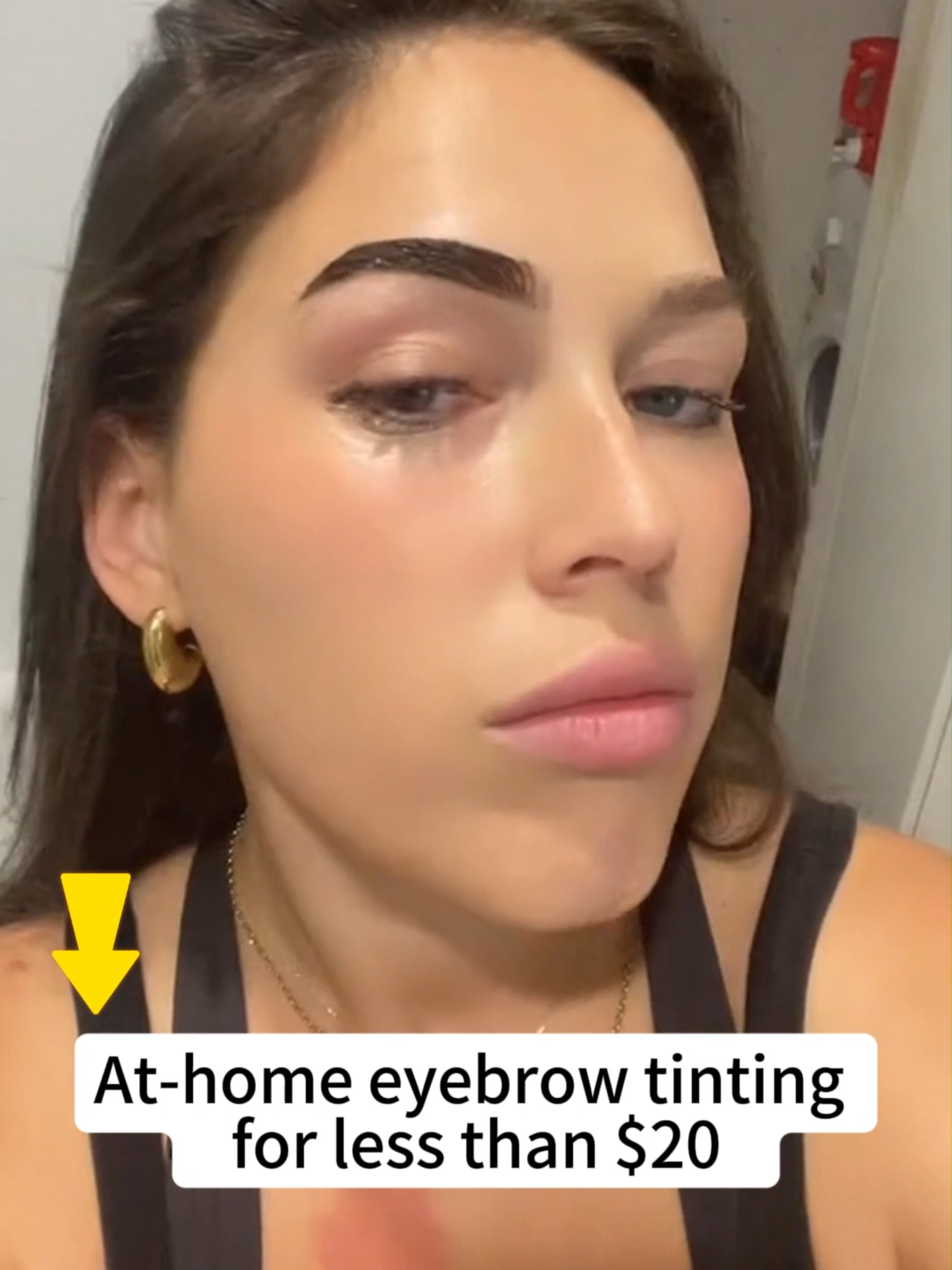 For those who often need to tint their eyebrows, why not try this eyebrow tint?#brows #eyebrows #browtint #eyebrowtint #eyebrowtutorial #browlamination #diybrowtint