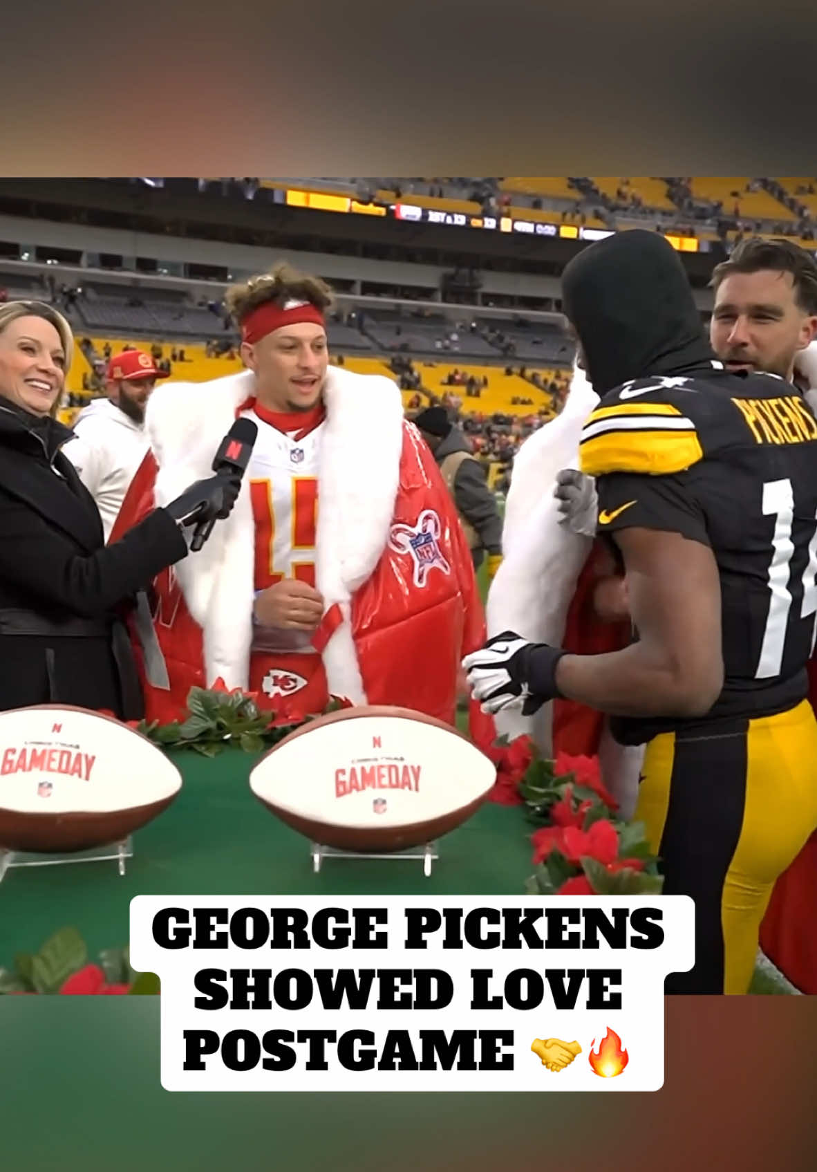 all love #georgepickens #patrickmahomes #traviskelce #nfl 