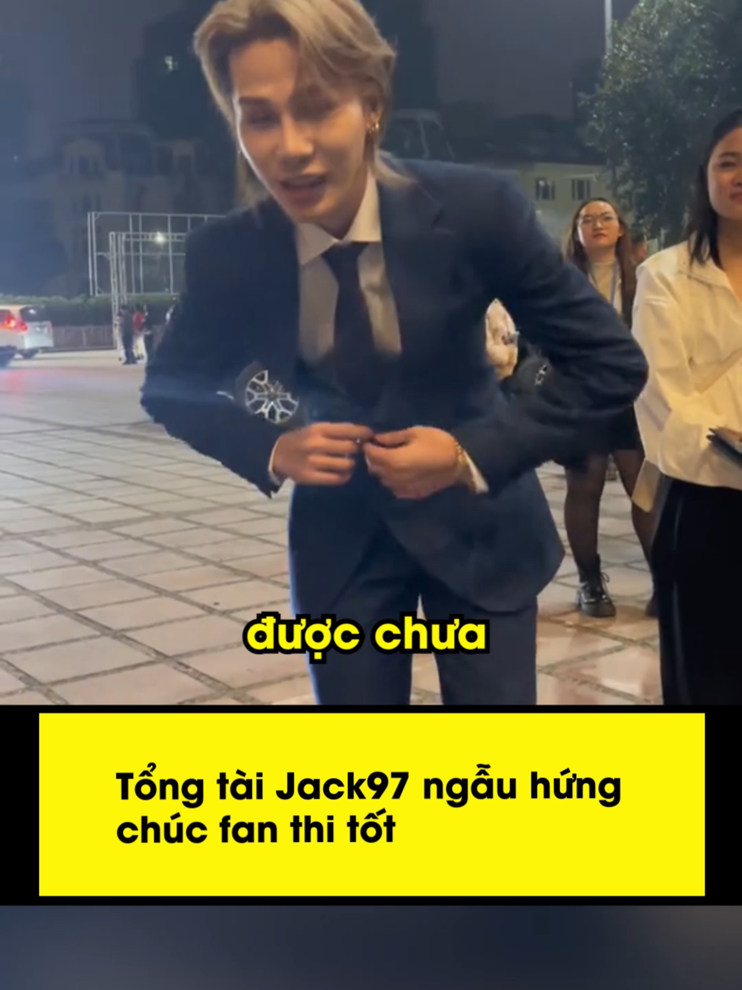 Tổng tài Jack97 ngẫu hứng chúc fan thi tốt #khaunghiep #jack