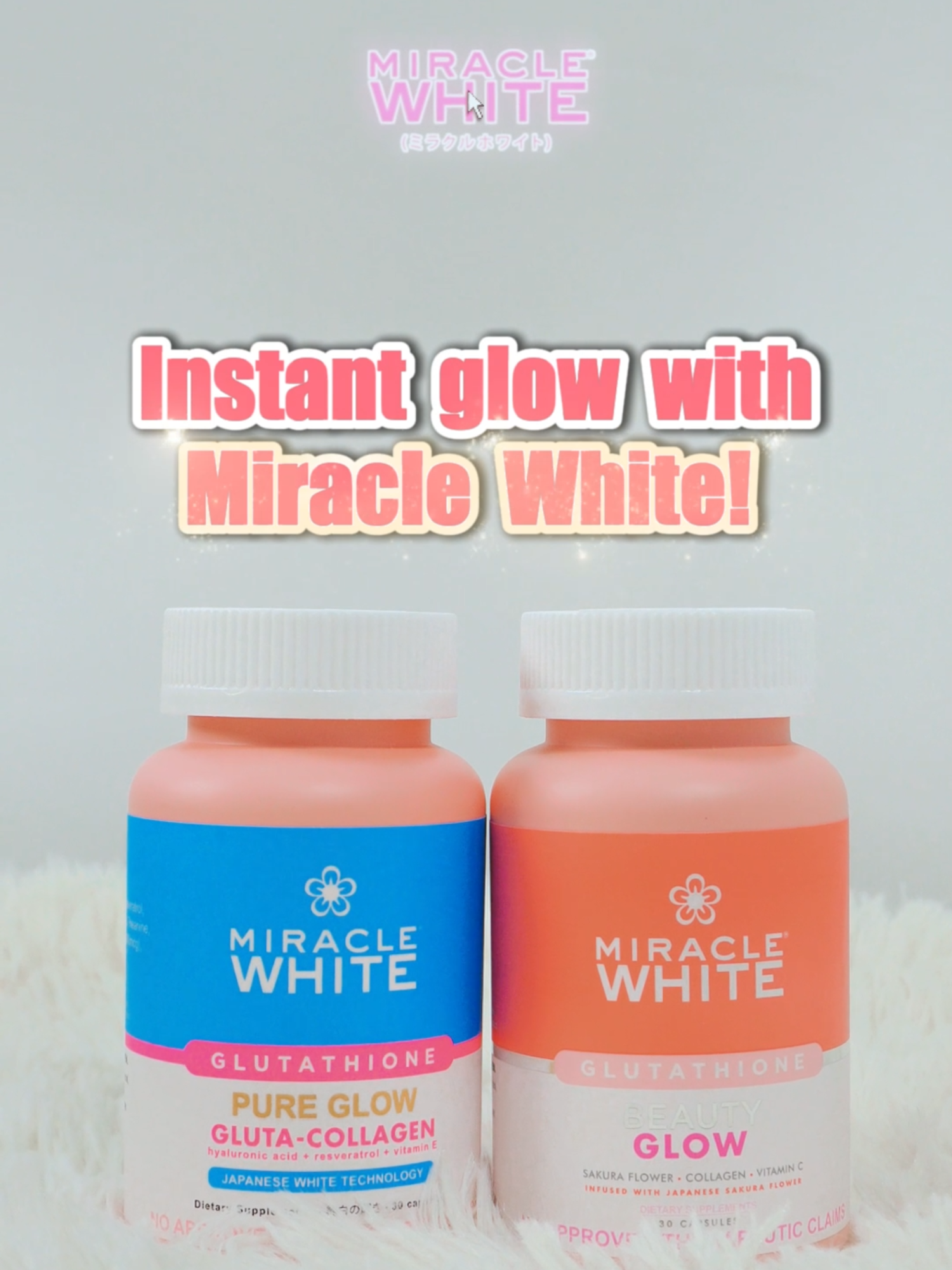 Achieve your dream glow with Miracle White 💎🌷 #GlowGoals