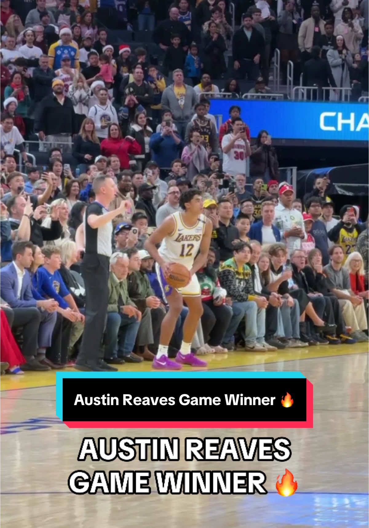 Austin Reaves for the win 🙌🔥 @Lakers #NBAXmas #NBA #Basketball #Lakers 