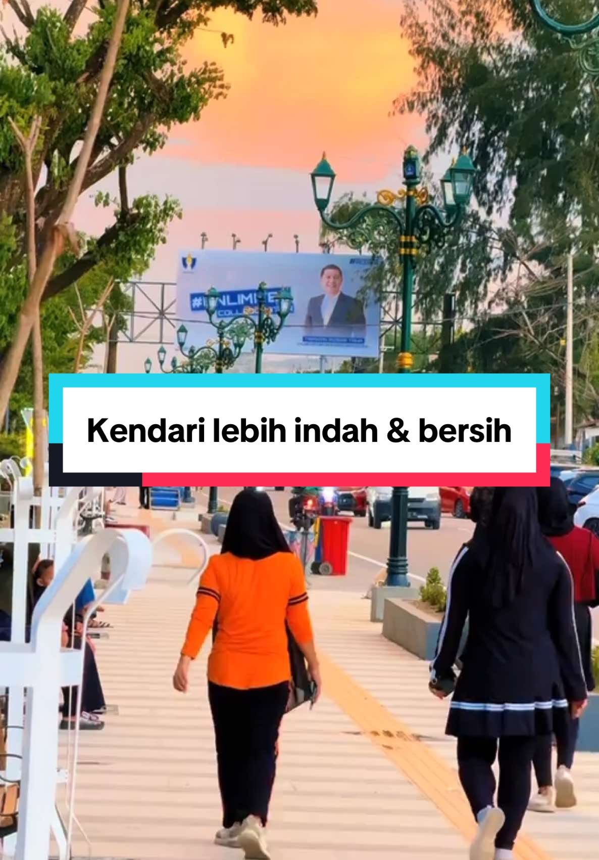 Semoga bisa terjaga dan terawat,banyak2 bersyukur pemerintah sudah membangun tempat indah seperti ini………….. Kendari semakin indah dan bersih Yuk sama2 jaga fasilitas & jgn buang sampah sembarangan✨😊 #kendaritiktok #kendari  #kendarisulawesitenggara 