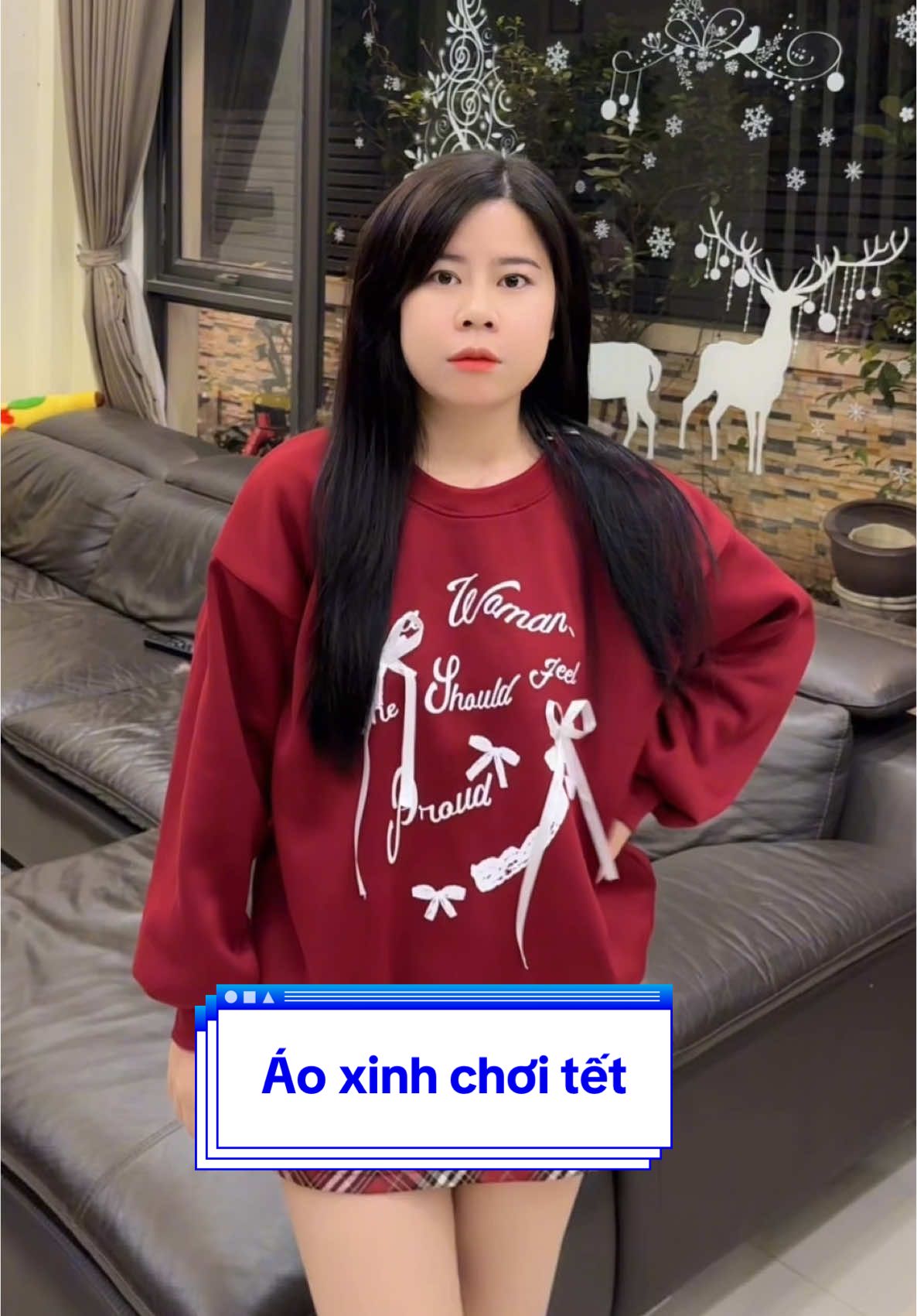 Áo xinh chơi tết #xuhuong #thoitrangnu #aonibong #aohoodie #tết 