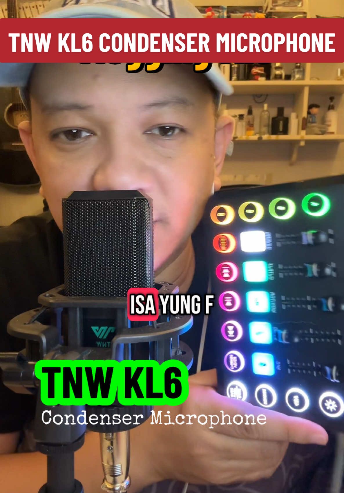 TNW KL6 CONDENSER MIC VLOGGING MIC FOR CONTENT CREATORS #contentcreator #vlogger #tnwkl6 #noisecancelling #condensermicrophone #tnw #fyp 