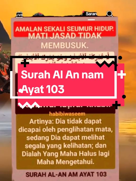 Surah Al An nam Ayat 103 #SurahAlAnnamAyat103 #religi 