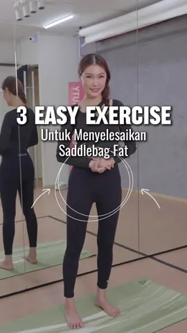 3️⃣Exercise untuk Reduce⬇️ saddlebag fat &  Get smaller outer thigh🤩 #model #modeling #posture #posturecorrection #thigh 
