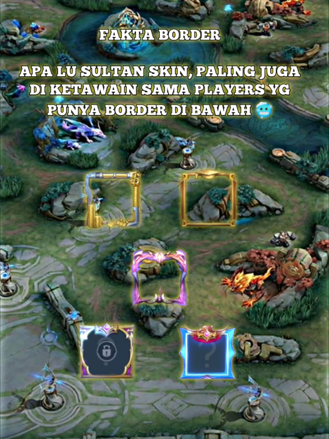 Lu punya semua bg? Lu lebih dari sultan bg 🥶 . . #MLBBLukas #PeerlessLight #mlbb #mobilelegends #borderml 