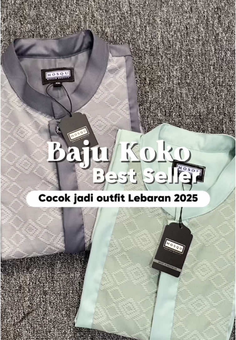 Cocok buat outfit lebaran pak suami🥰 yuk checkout sekarang sebelum kehabisan dan pengiriman overload😁 #bajukoko #kemejakoko #kemejakokopria #bajukokocouple #bajukokocoupleayahanak #kemejakoko #bajukokomodern #bajukokomotif #kemejamotif #lebaran2025 