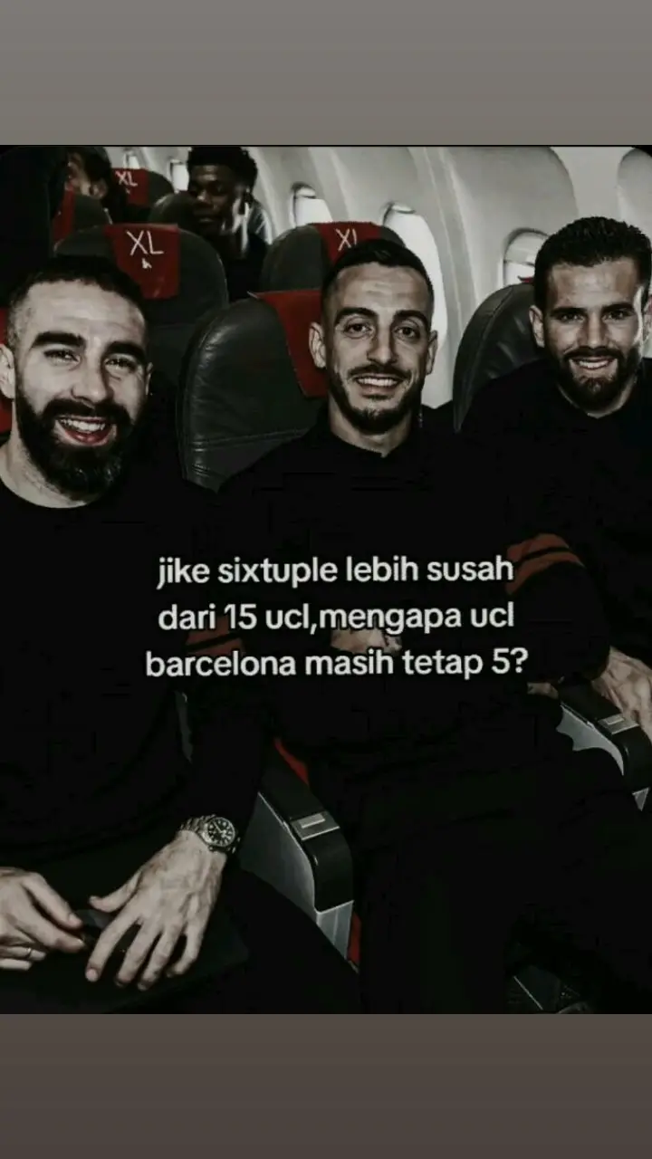 waduuhhh #realmadrid15champions🤩❤ #barcelona #madridista #viscabarca #jumlahucl #nacho #carvajal #joselu 