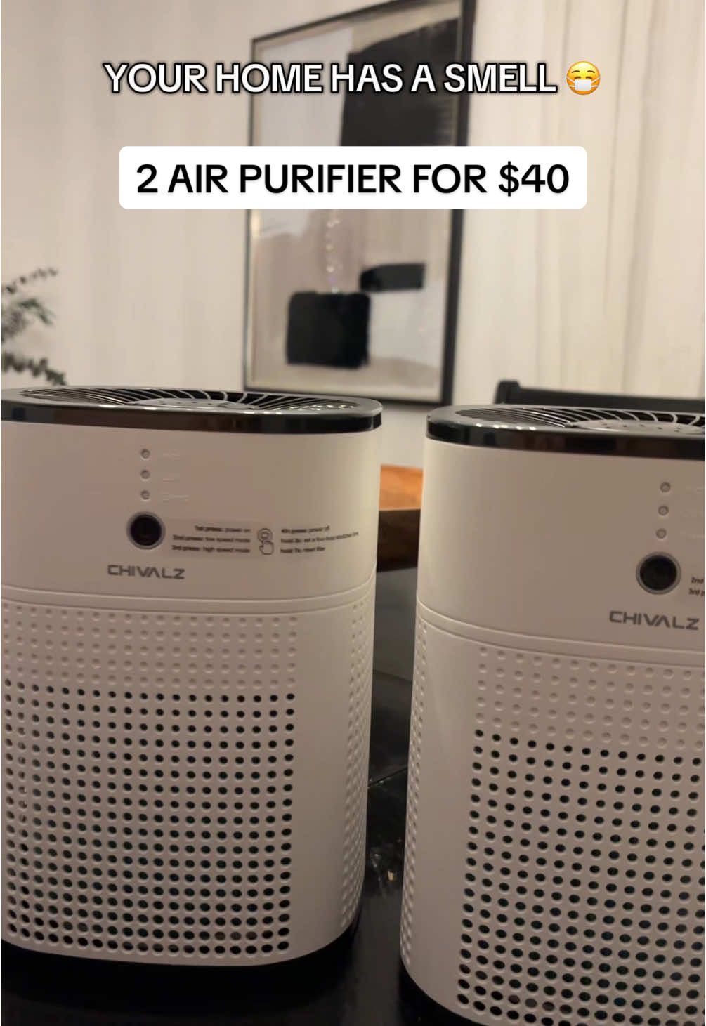 We get used to the smell others don’t 😷  #airpurifier #homeessentials  #essentialoils #pets 