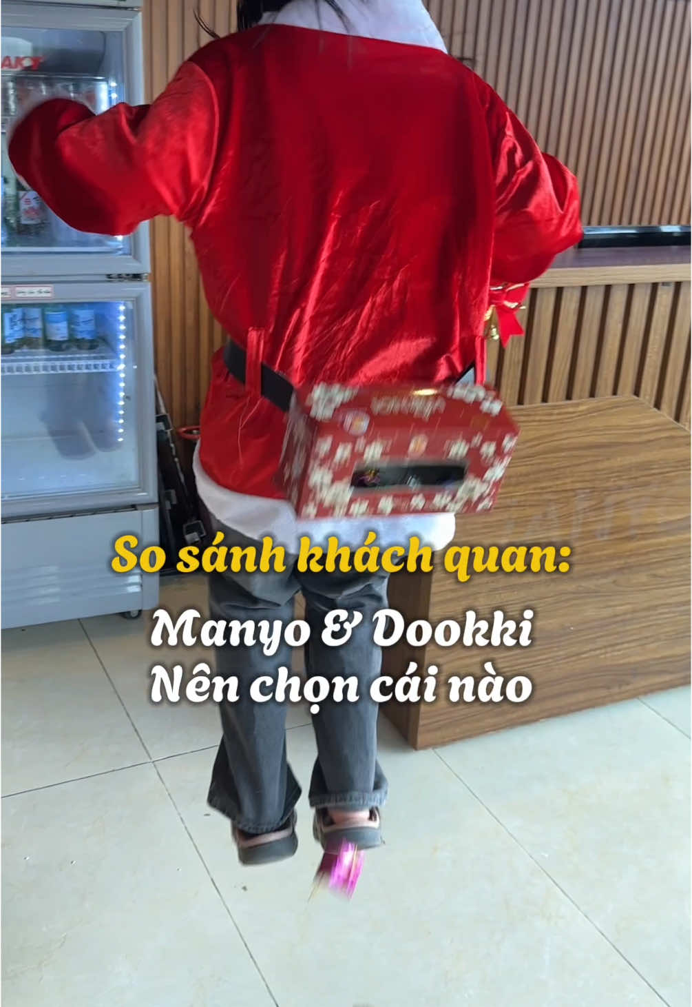 So sánh khách quan giữa @Manyo Việt Nam và@Dookki Việt Nam | Chơi mini game nhận ngay Digital Camera và Baby Three từ Manyo/Qua Dookki có giảm giá 103k. #manyo #manyonoel #fyp #LearnOnTikTok #ancungtiktok #reviewanngon 