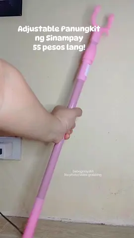 AKALA MO LANG HINDI MO KAILANGAN, ERO KAILANGAN MO TALAGA ITO. #panungkitngdamit #panungkitngsinampay #adjustablepanungkit #adjustable #clothingrod #adjustableclothingrod #panungkit #bebegrasyahh #muralanghuy 