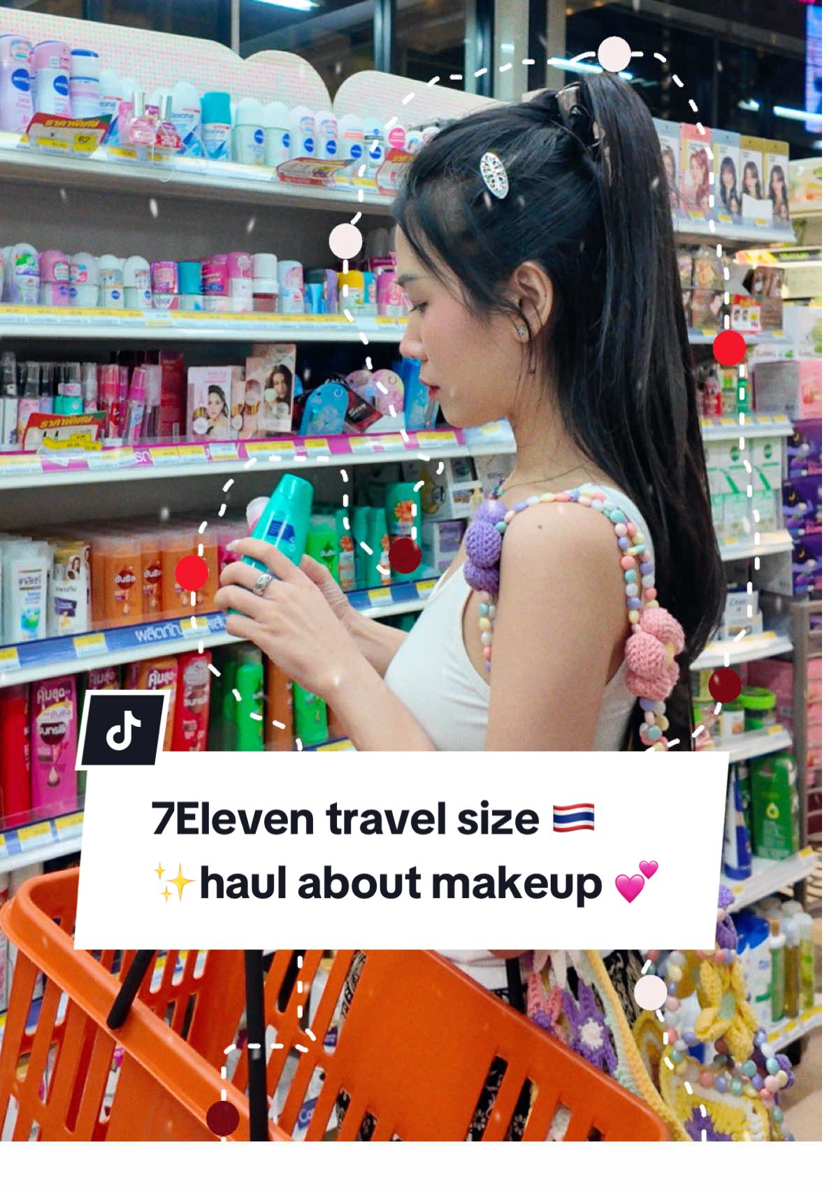 mãi mới tới haul mấy đồ makeup mini ở 7eleven 😂 #lylychuu #bangkok #thailand #7eleventhailand 