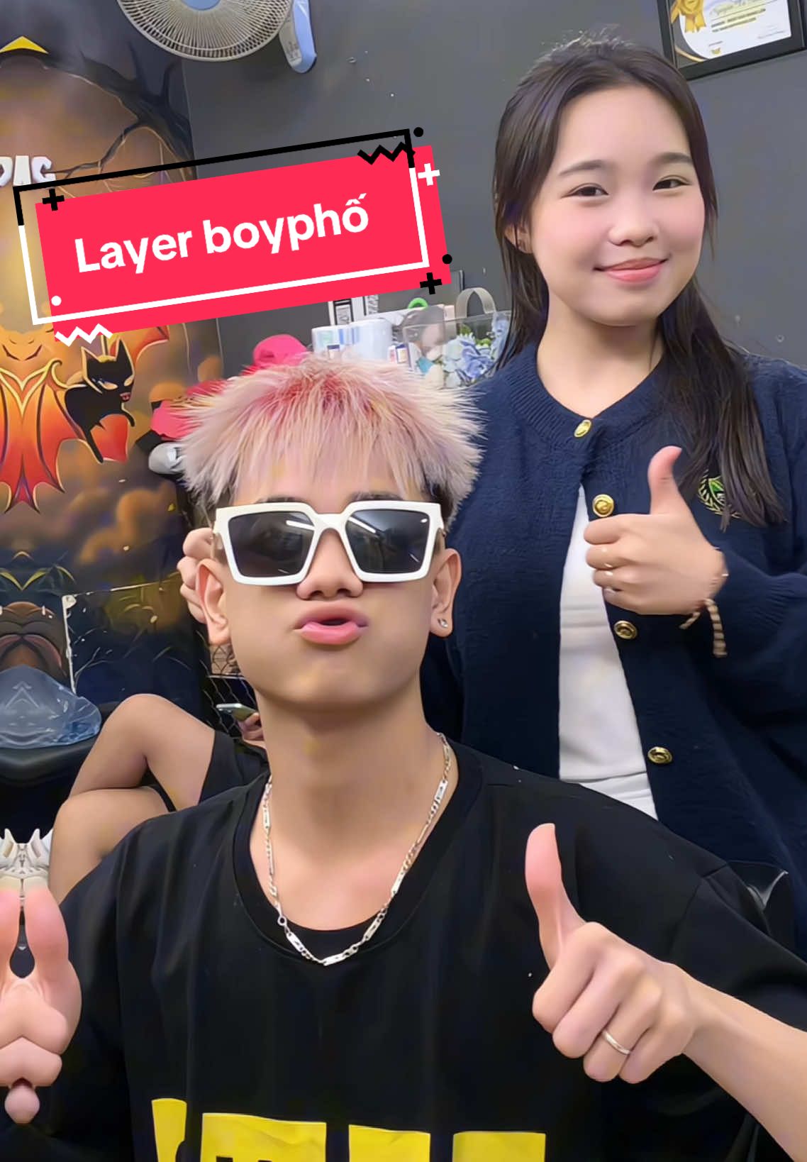 '' layer bung bét X màu ombre '' Chuẩn top 1 kiểu tóc cho ae boiz phố #leminhdzai ❤️‍🔥 #htuandz 🔥🔥. #phongbvb #tocnamdepphongbvb #hairstyle #fyp #boypho✈️ #cattocdoidoi #vuaquatangphongbvb 