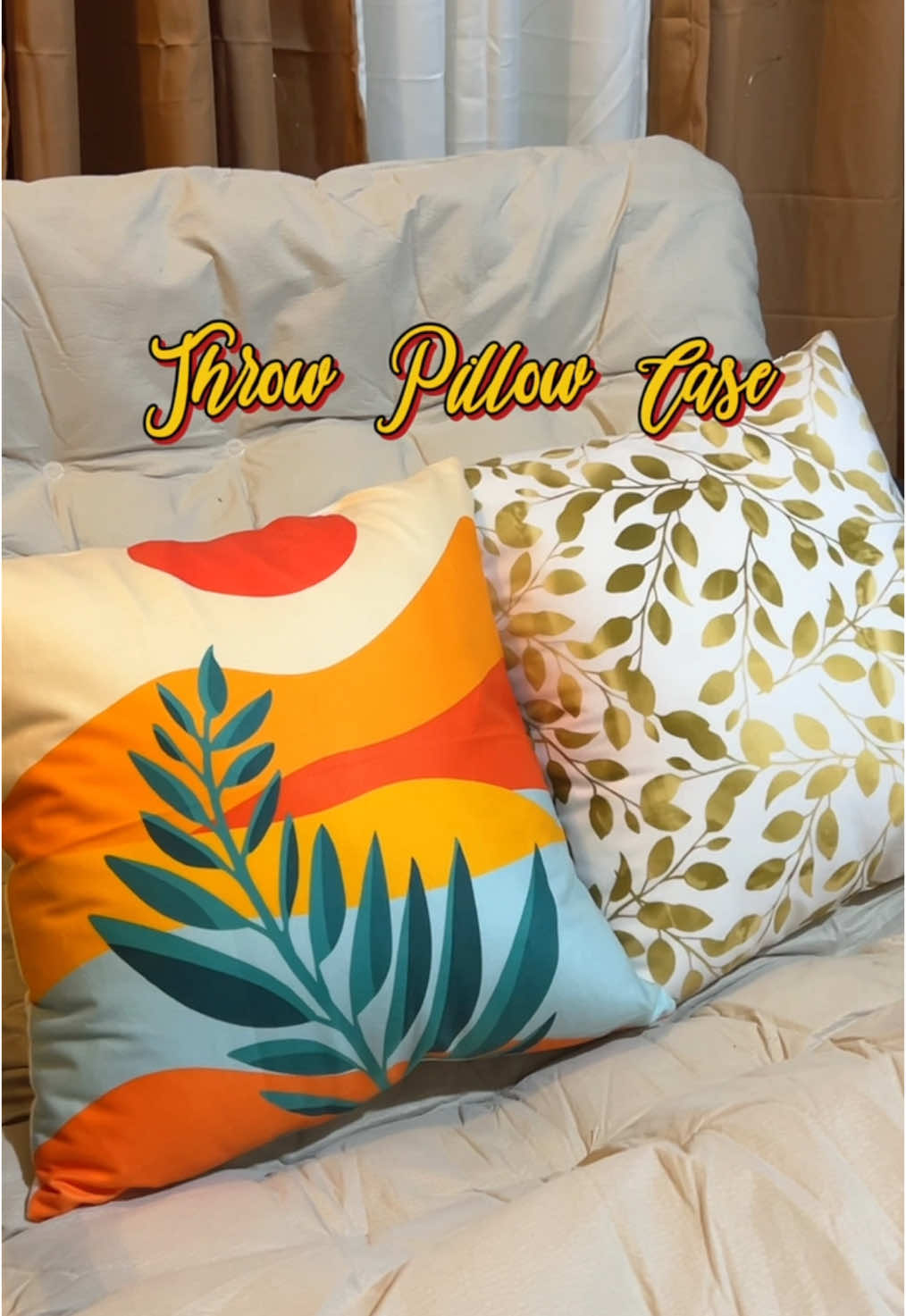 Replying to @MiVida✨ Hindi kayo mag sisisi sa quality, affordable pa ✨ #throwpillow #pillowcase #pillowcover #throwpillowcase #throwpillowcovers 