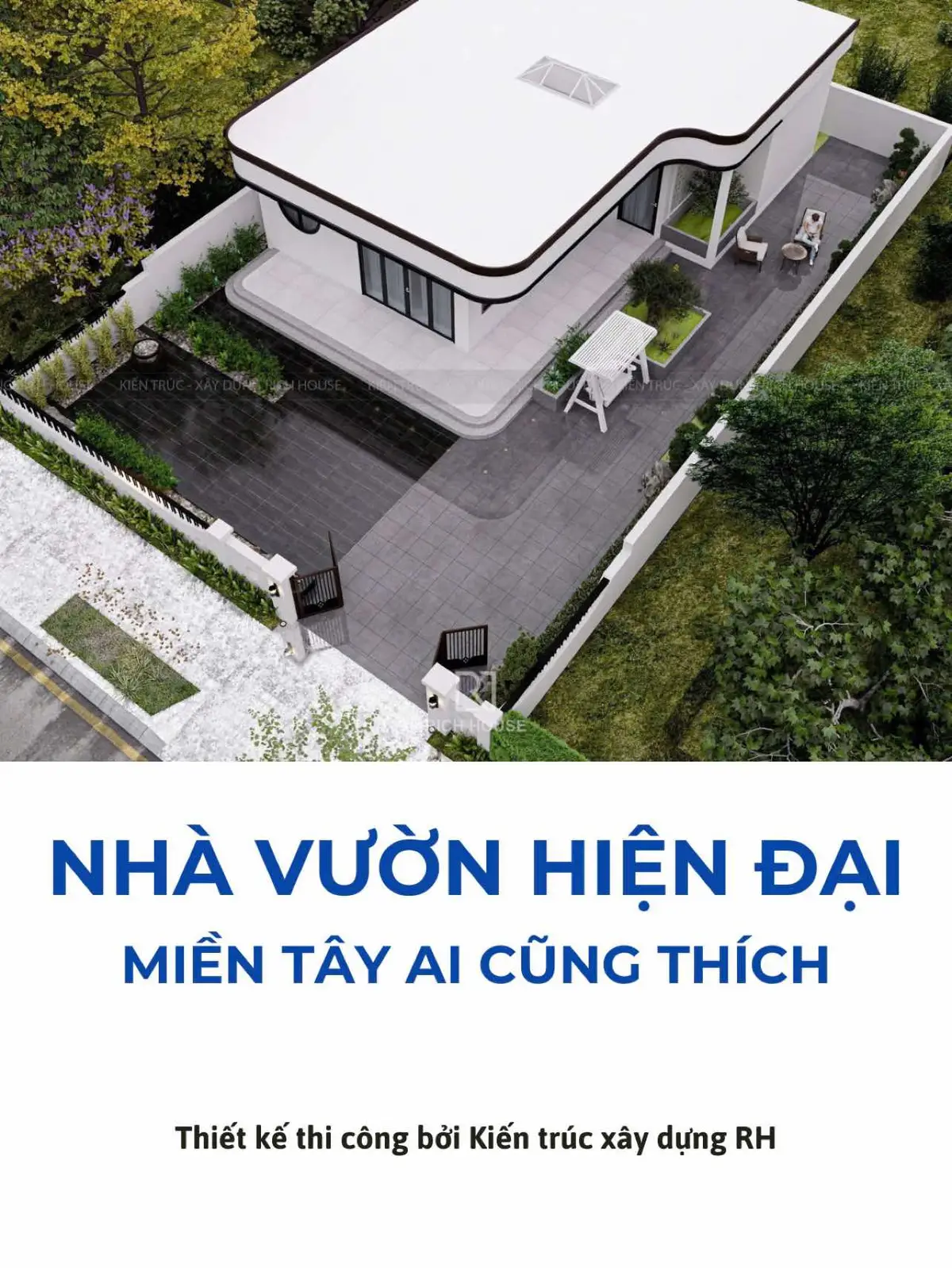 Nhà vườn hiện đại tại miền Tây. Thiết kế thi công bởi kiến trúc xây dựng RH. #kientrucxaydungrh #xaynhacantho #xaydungcantho #xaynhatrongoicantho #xaynhamientay #nhadepcantho #hanhtrinhxaynha #LearnOnTikTok #xuhuongtiktok #xh #nhadep 