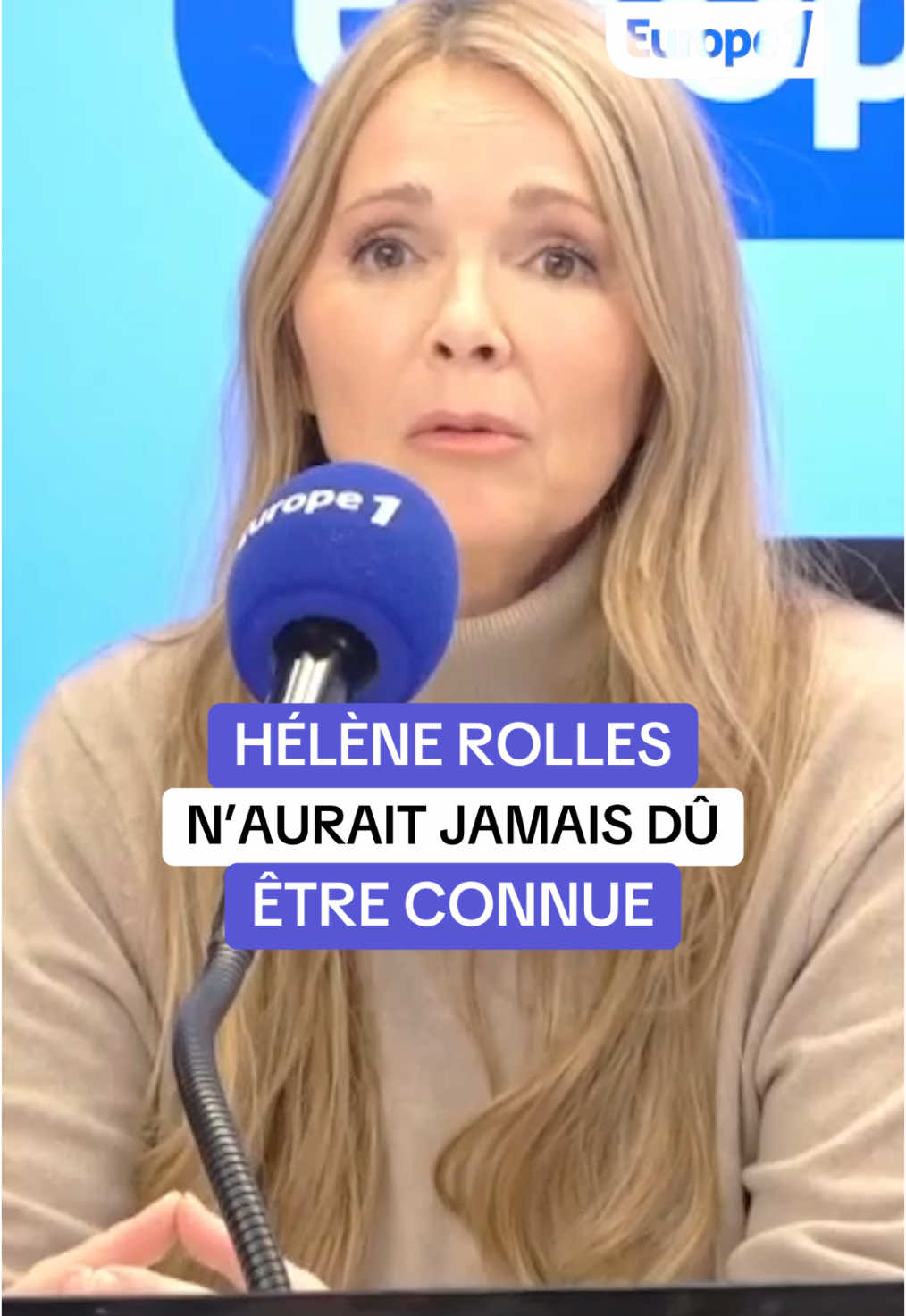 ➡️ Hélène Rolles revient sur ses débuts au micro de Thomas Isle dans Culture médias sur #europe1 