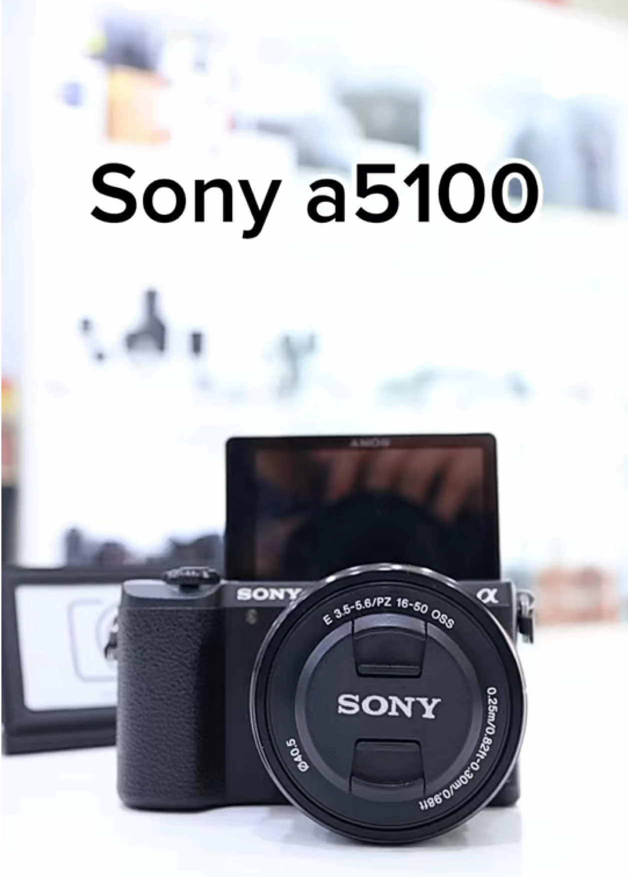 Sony a5100 สภาพใหม่มาก การทำงานเต็ม​ระบบ​ เมนูภาษา​ไทย​ 8,500฿. ✅ อุปกรณ์แท้ทุกอย่าง อุปกรณ์ที่ได้รับ   -​ กล้อง   - เลนส์ 16-50 เลนส์คิตติดกล้อง  -​ แบตเตอรี่​ 1 ก้อน   - สายคล้องคอ  -​ ที่ชาร์จ​แบต  การใช้งาน : ใช้งานได้ 100%  สภาพภายนอก : 95 ตำหนิ : แทบไม่มีรอยตำหนิ สินค้ารับประกันการใช้งานให้1 เดือน  รับได้ที่หน้าร้าน พระราม2 ( ซอย 60 ) 0616543433 #azizcamera2hand #azizcamerasecondhand #กล้องมือสอง  #กล้องมือ2  #กล้องมือสองราคาถูก #รับซื้อกล้องมือสอง