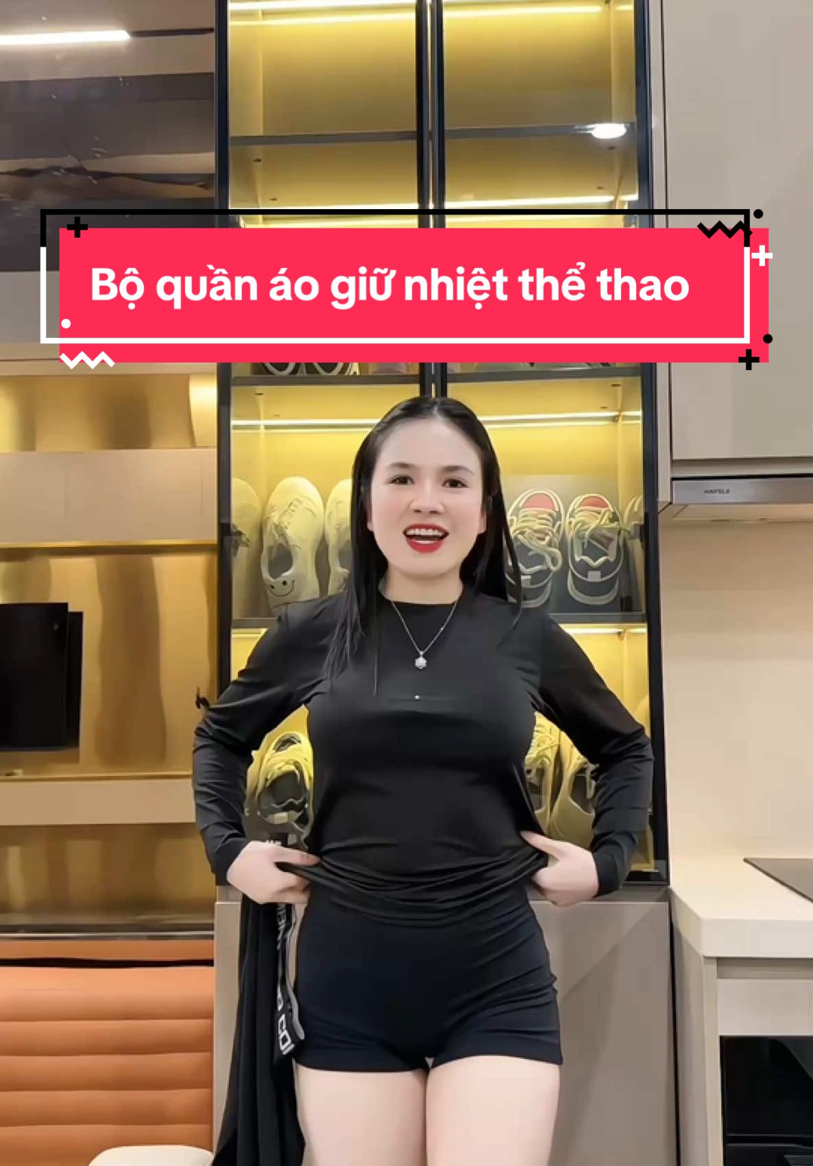 Bộ quần áo giữ nhiệt thể thao 