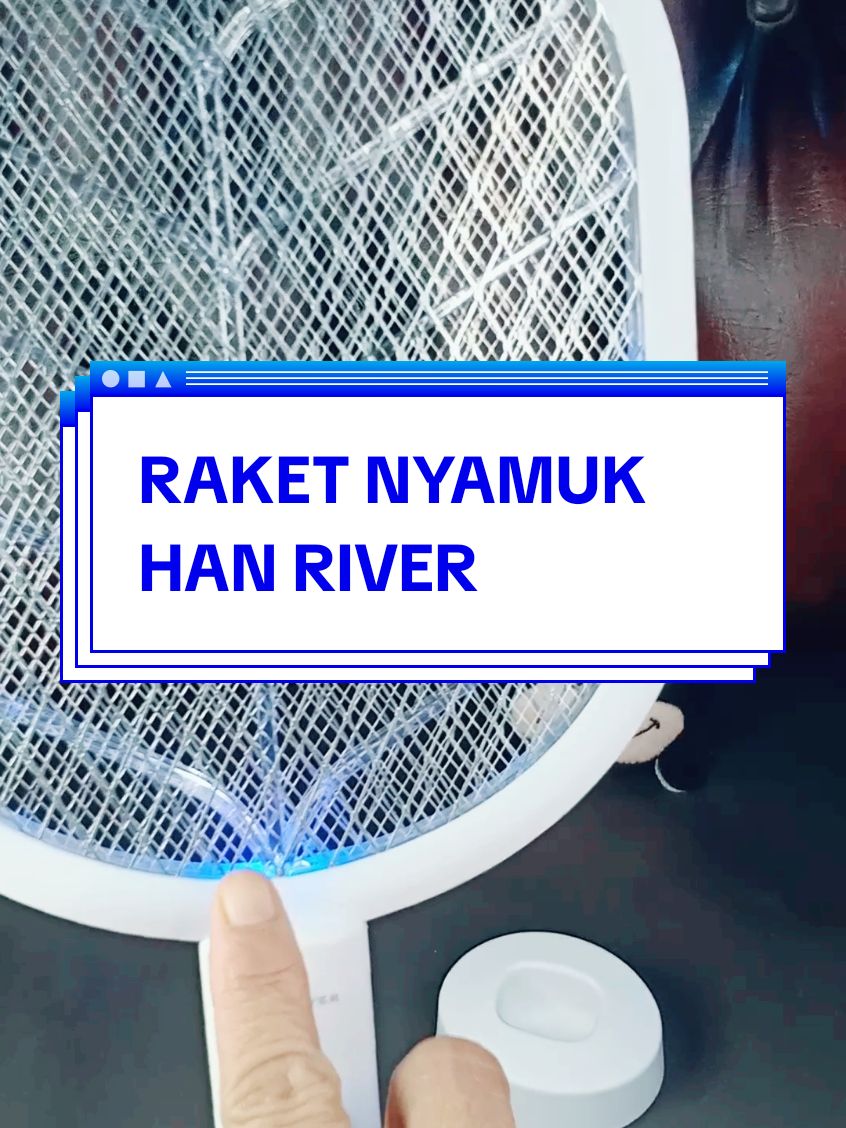 #hanriver#raketnyamuk#raketnyamuk2in1