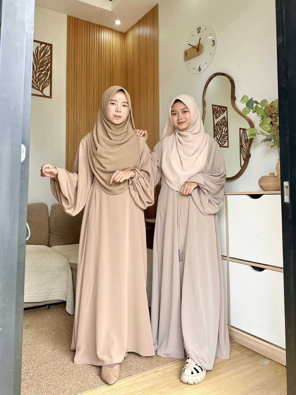 Lebih suka Ara dress tali ke belakang atau Ara Dress tali ke depan nih teteh-teteh ?😋 #fyp #lebaran2025 