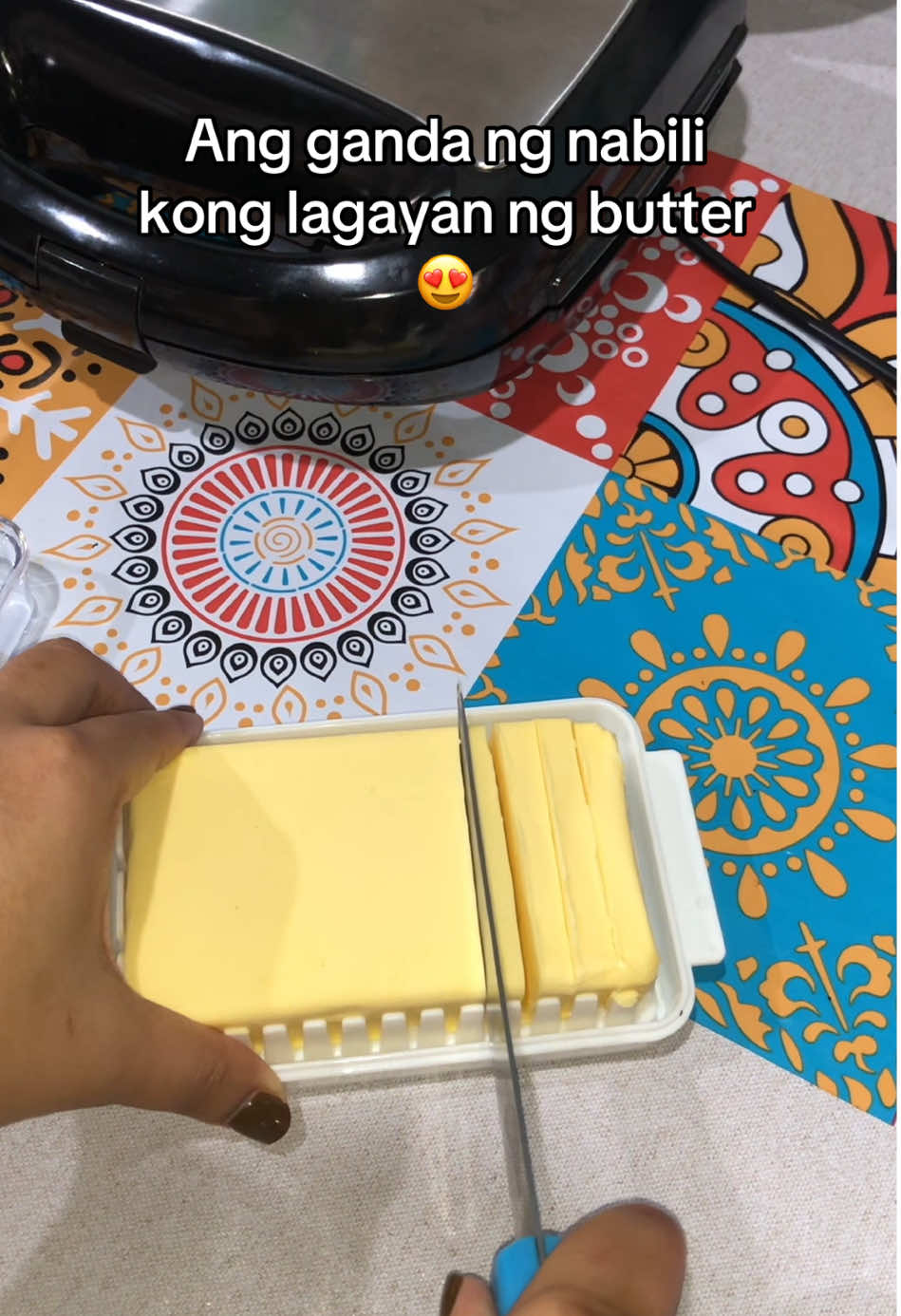 1M/10 sa ganda itong butter and cheese storage na nabili ko.  #butterstorage  #buttercutterstorage  #lagayanngbutter  