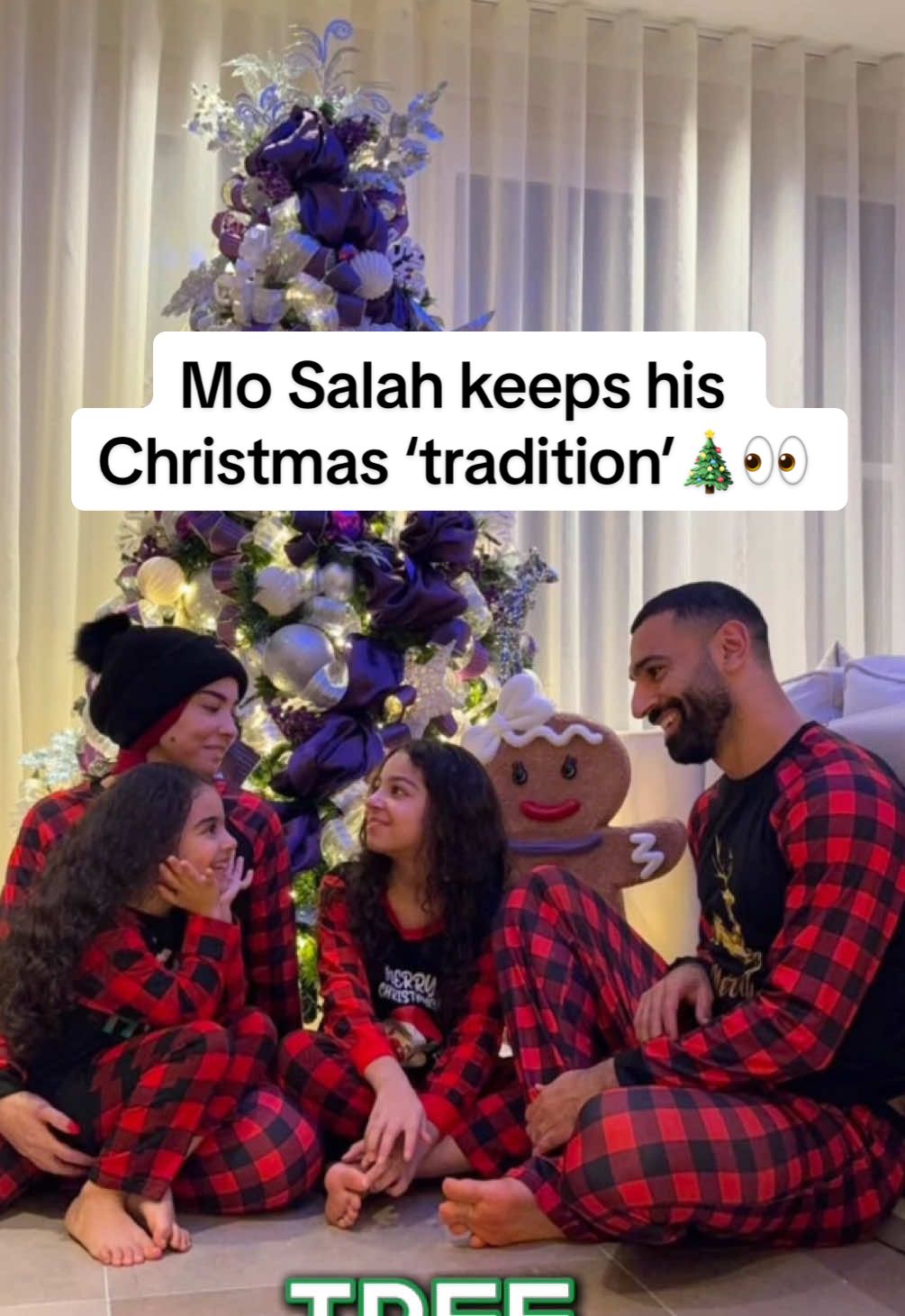 Mo Salah has kept to his Christmas ‘tradition’… 🎄👀 #mosalah #lfc #ynwa #football #liverpool #PremierLeague #fyp #dailymail 