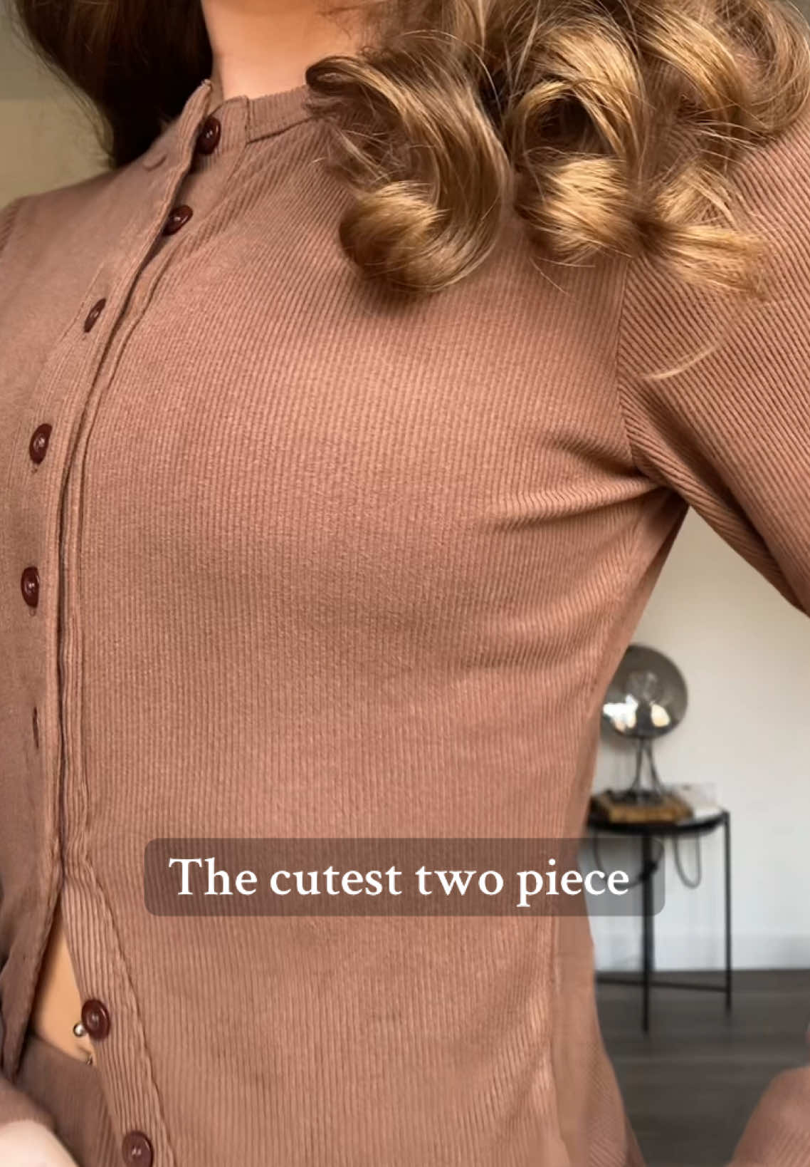 The cutest two piece from Tiktok shop!! Little dup as well! So comfy and nice quality. I got a size small for reference #twopieceoutfit #dup #tiktokshop 