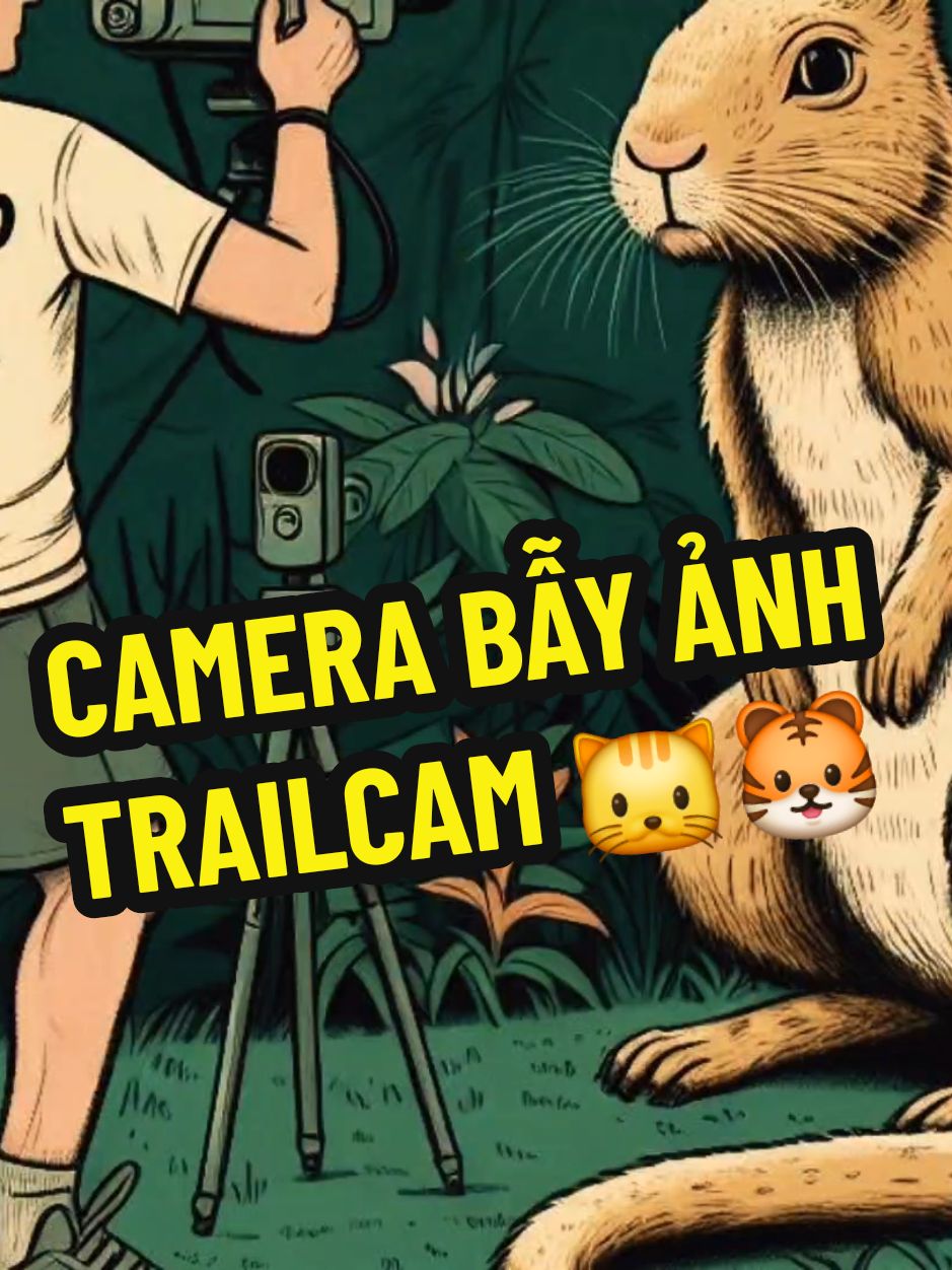 Hiệu ứng video và camera bẫy ảnh #CapCut #trailcam #effect 