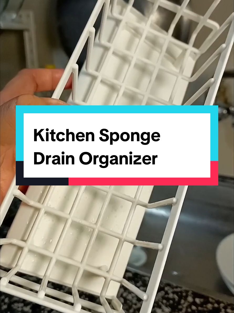 Lagayan ng sponge na hindi kinakalawang, matibay na affordable pa👌  Kitchen Sponge Drain Organizer #spongedrainer #kitchenspongeholder #spongedrainrack #sinkorganizer 